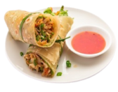 Cheese & Mushroom Chapati