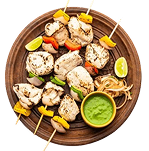 Chicken Malai Tikka Wrap