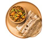 Mix Vegetable & Cheese Chapati