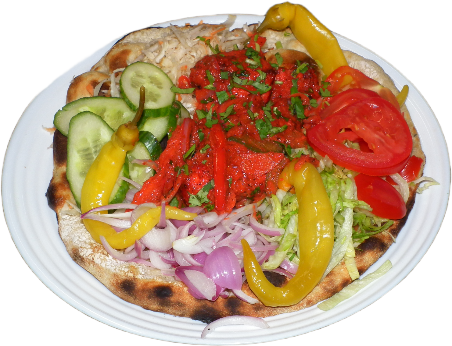 Tandoori Chicken Tikka Wrap